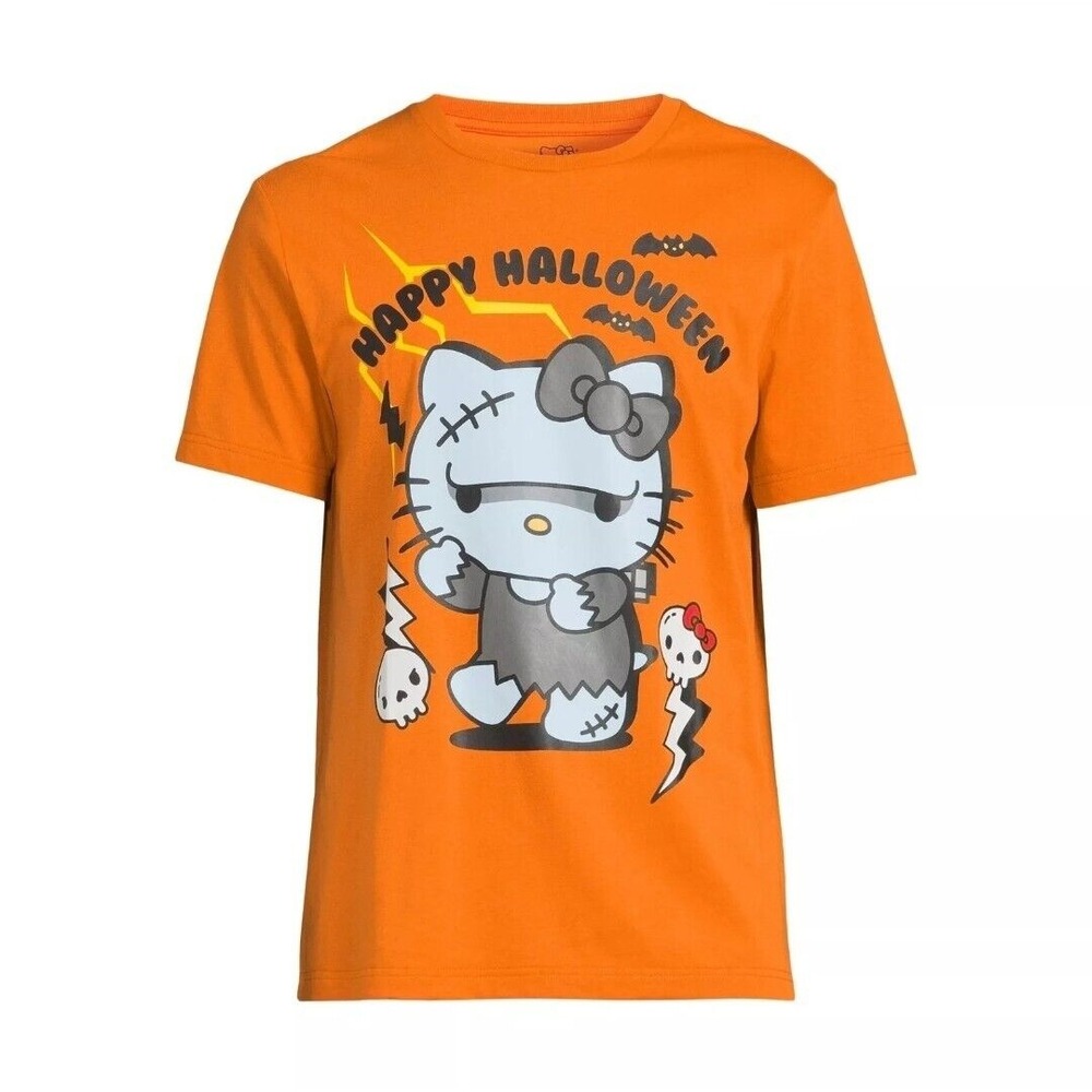 Hello Kitty Men's & Big Men's Halloween Graphic Tee Size 2XL (50-52)‎